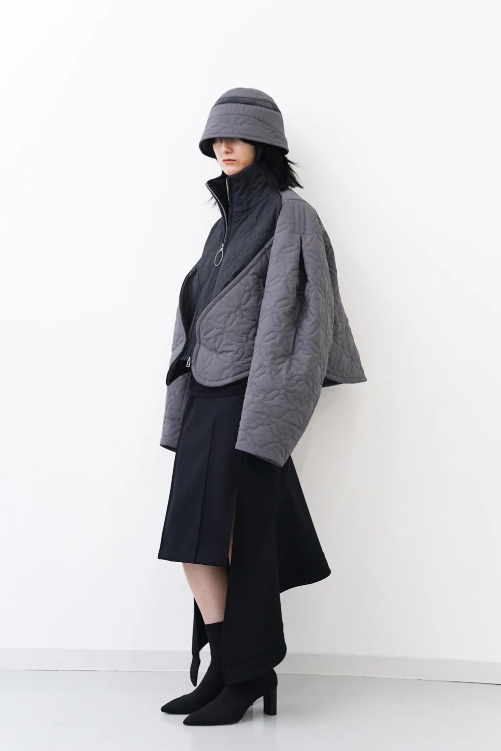 【24AW】Fishtail Skirt [black]  - フィッシュテイルスカート [ブラック] / AW24BT02