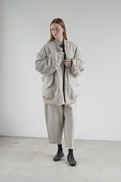 【24AW】big MA-1 [CHALK] - ビッグエムエーワン [チョーク] / vu-blu-005