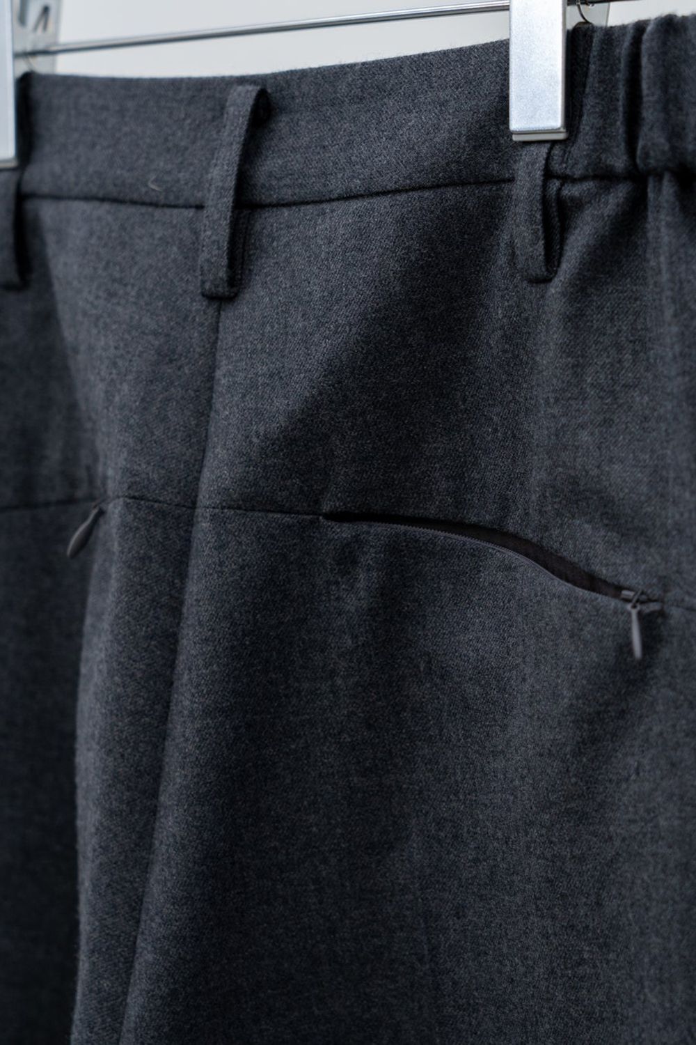 【25AW】Dub Tailored Trousers [grey]  - ダブルテーラードトラウザーズ [グレー] / FW25BT01