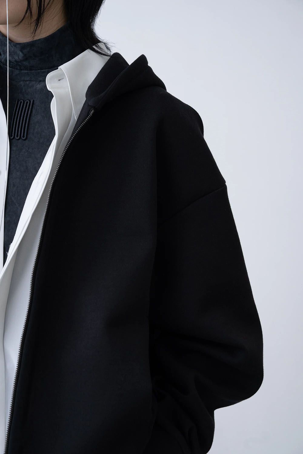 【26AW / 予約受付中】Spacer Parka [black] - スペーサーパーカ [ブラック] / FW26OU06