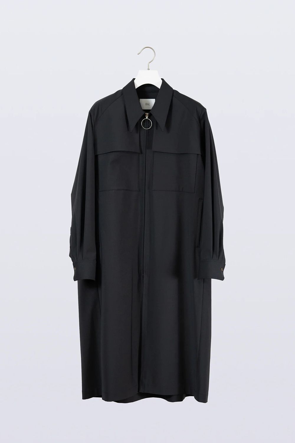 【アーカイブ展 / 1.18まで】Window Over Coat [black] - ウィンドウオーバーコート [ブラック] / SS25OU02