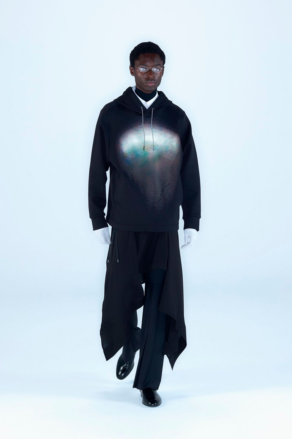 【25SS】Tear Hoodie [black] - ティアフーディ [ブラック] / SS25HO01