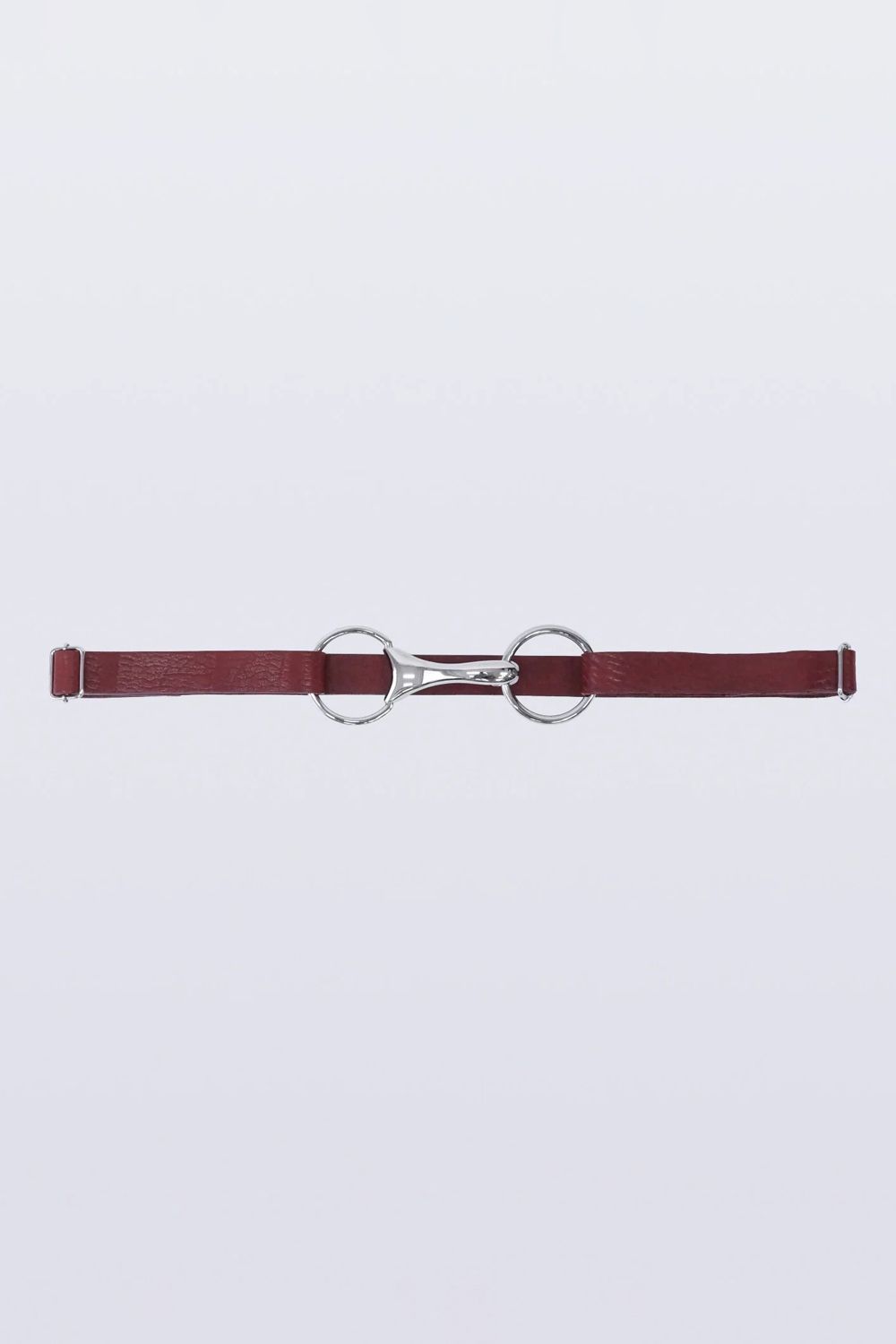 【26AW / 予約受付中】Orbital Belt LT [terracotta] - オービタルベルト レザー [テラコッタ] / FW26AC03