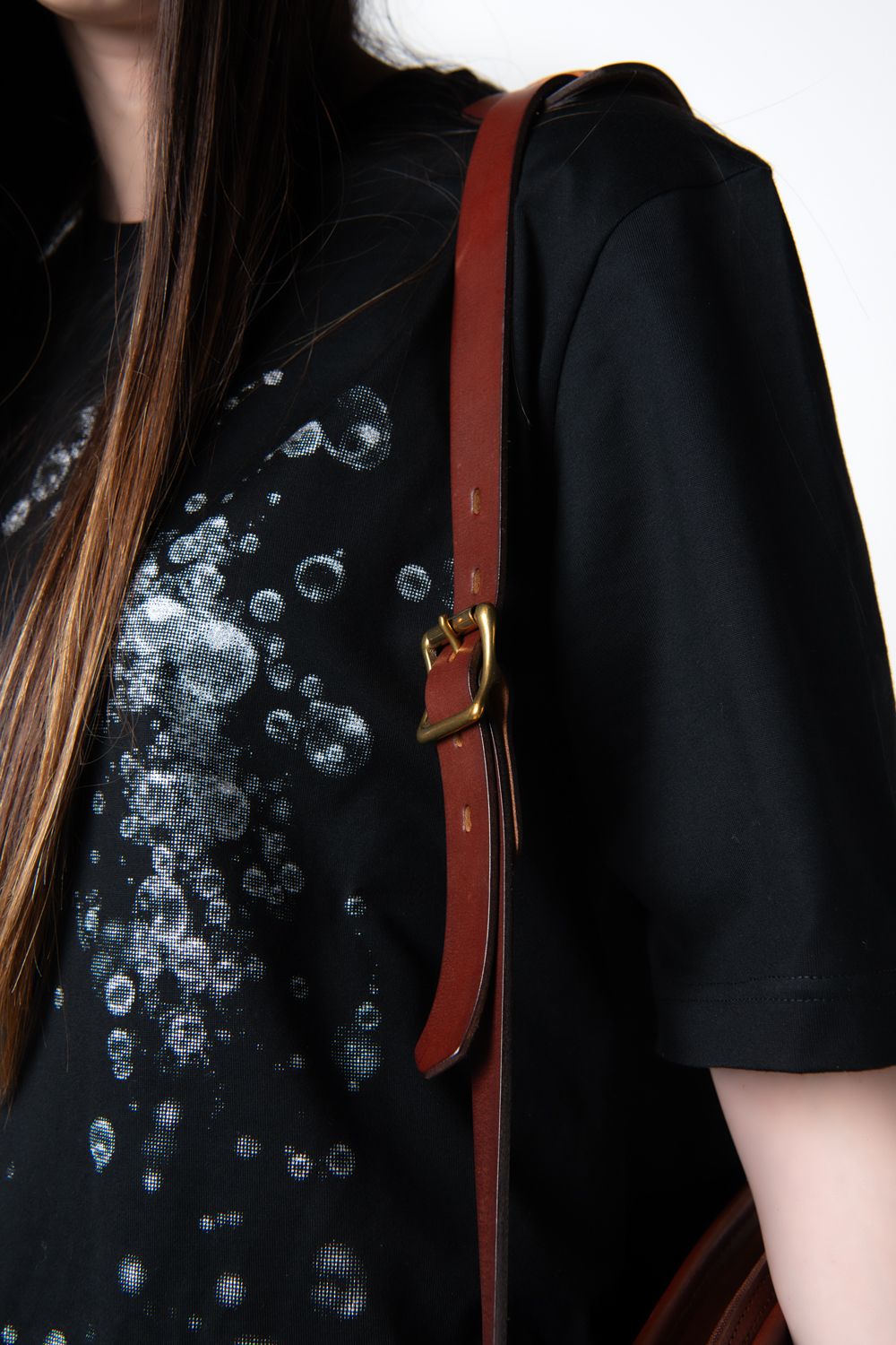 【ラスト1点 / 26SS】LEATHER NELSON 2WAY BAG [CAMEL] | ショルダーバッグ/ トートバッグ (2Way) [キャメル]