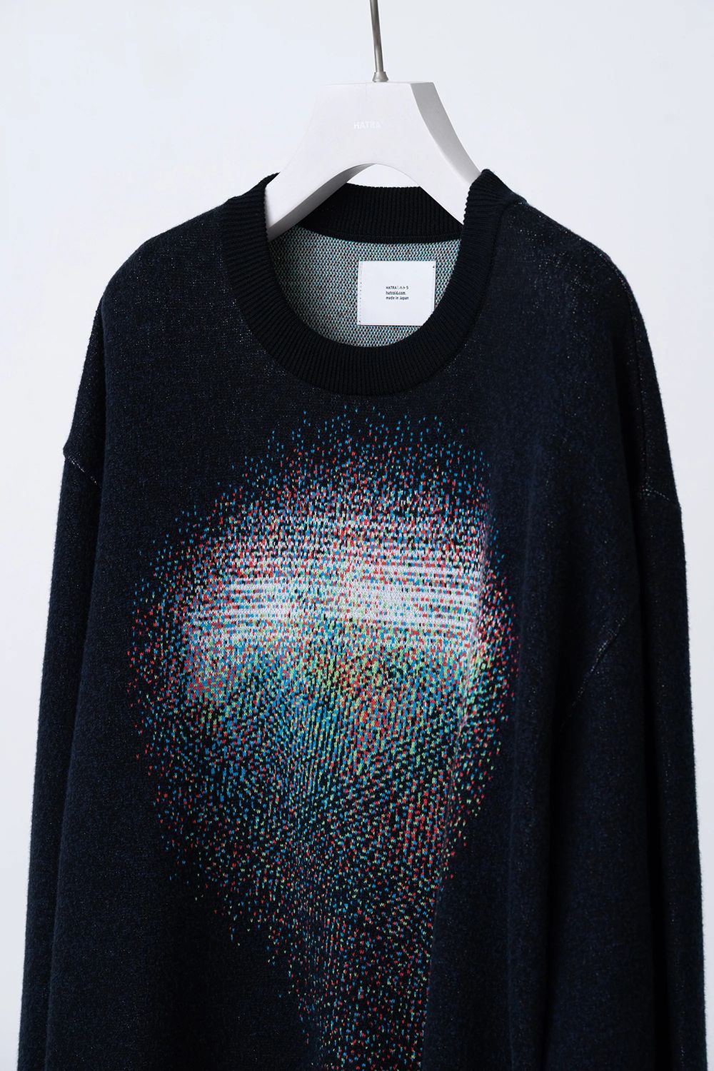 【26AW / 予約受付中】Photon Knit Sweater [black] - フォトンニットセーター [ブラック] / FW26KN01