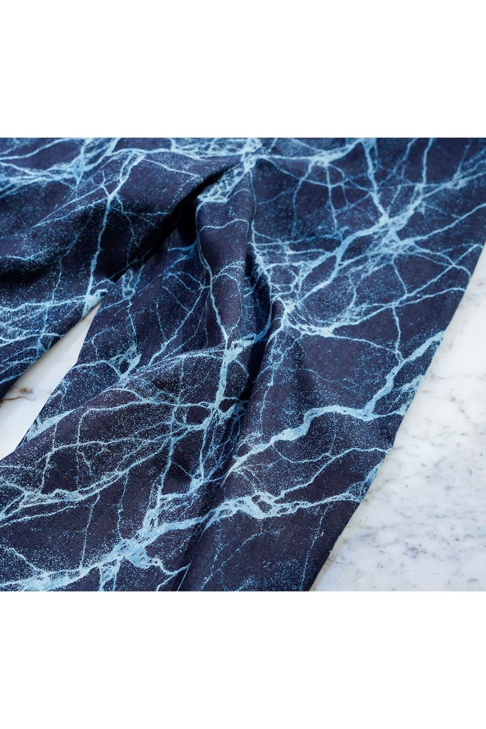 【24AW】Atlas Bleach Denim [navy]  - アトラスブリーチデニム [ネイビー] / AW24BT07