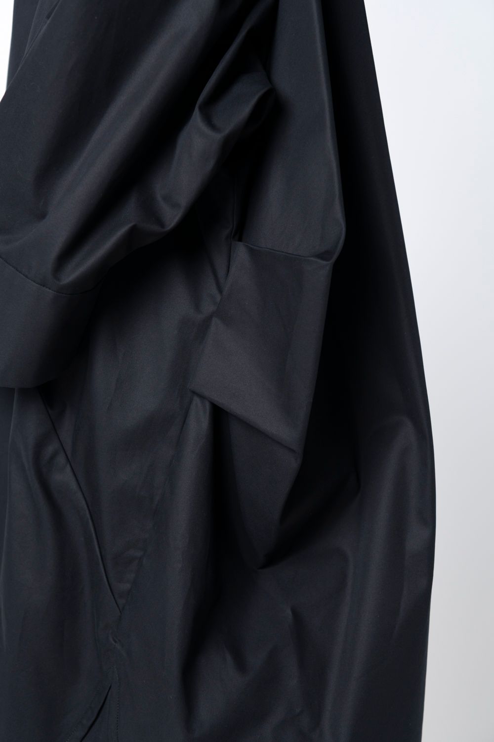 【23AW】long coat [BLACK] - ロングコート [ブラック] / vuy-a23-c02