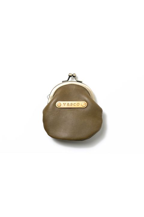 【ラスト1点 / 26SS】LEATHER VOYAGE MINI COIN PURSE [OLIVE]｜レザーミニコインケース / オリーブ