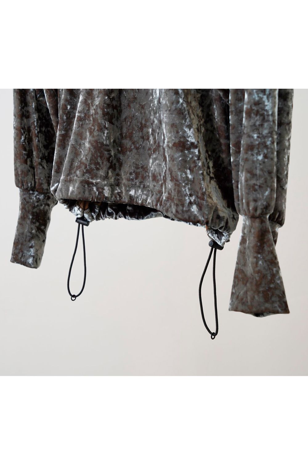 【24AW】Lunar Velour Moc Top [moss] - ルナーベロアモックトップ [モス] / AW24TO03