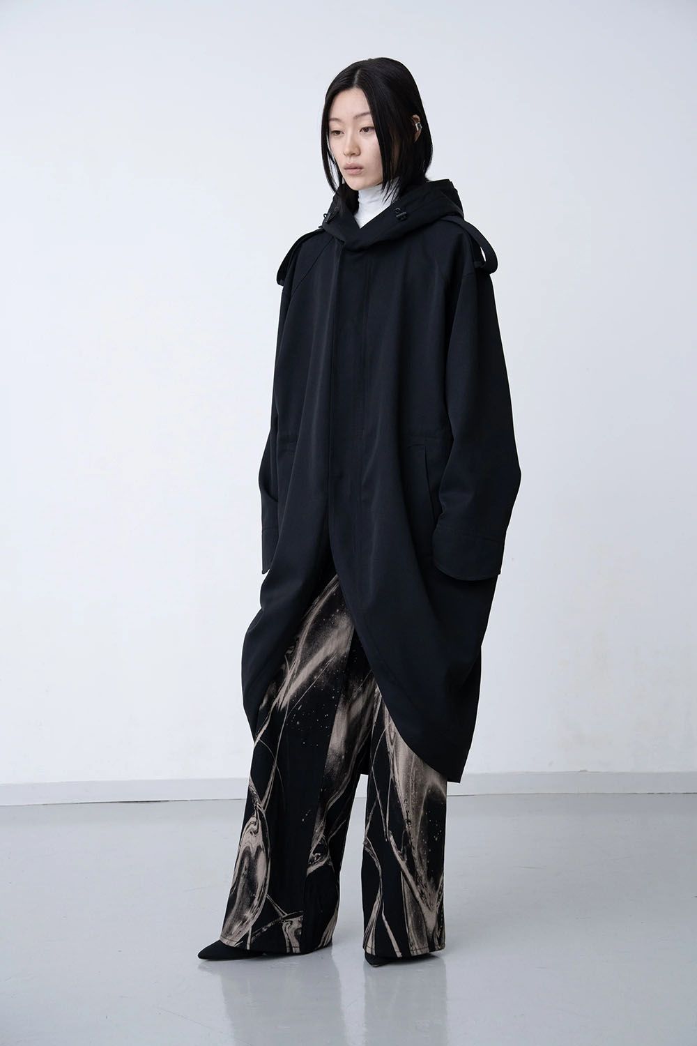 【26AW / 予約受付中】Sphere Bleach Denim [black]  - スフィアブリーチデニム [ブラック] / FW26BT06