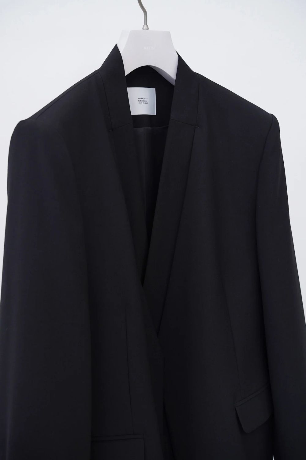 【26SS / 予約受付中】Dub Tailored Jacket [black] - ダブルテーラードジャケット [ブラック] / SS26OU01