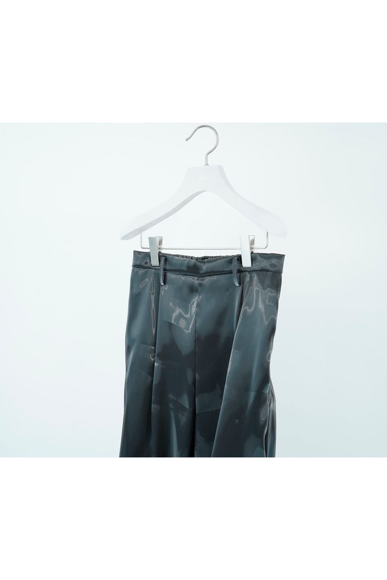 HATRA - 【23AW】Liquid Shape Trousers [black] - リキッドシェイプ 