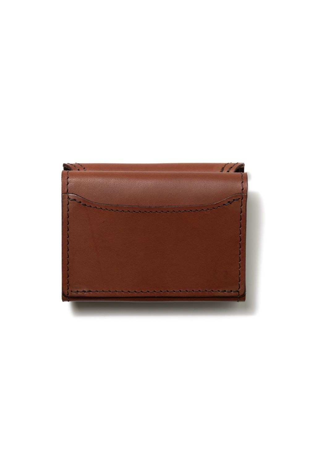 【ラスト1点 / 25SS】LEATHER VOYAGE POCKET WALLET [CORTESIA] | ポケットウォレット (三つ折り) / ブラウン