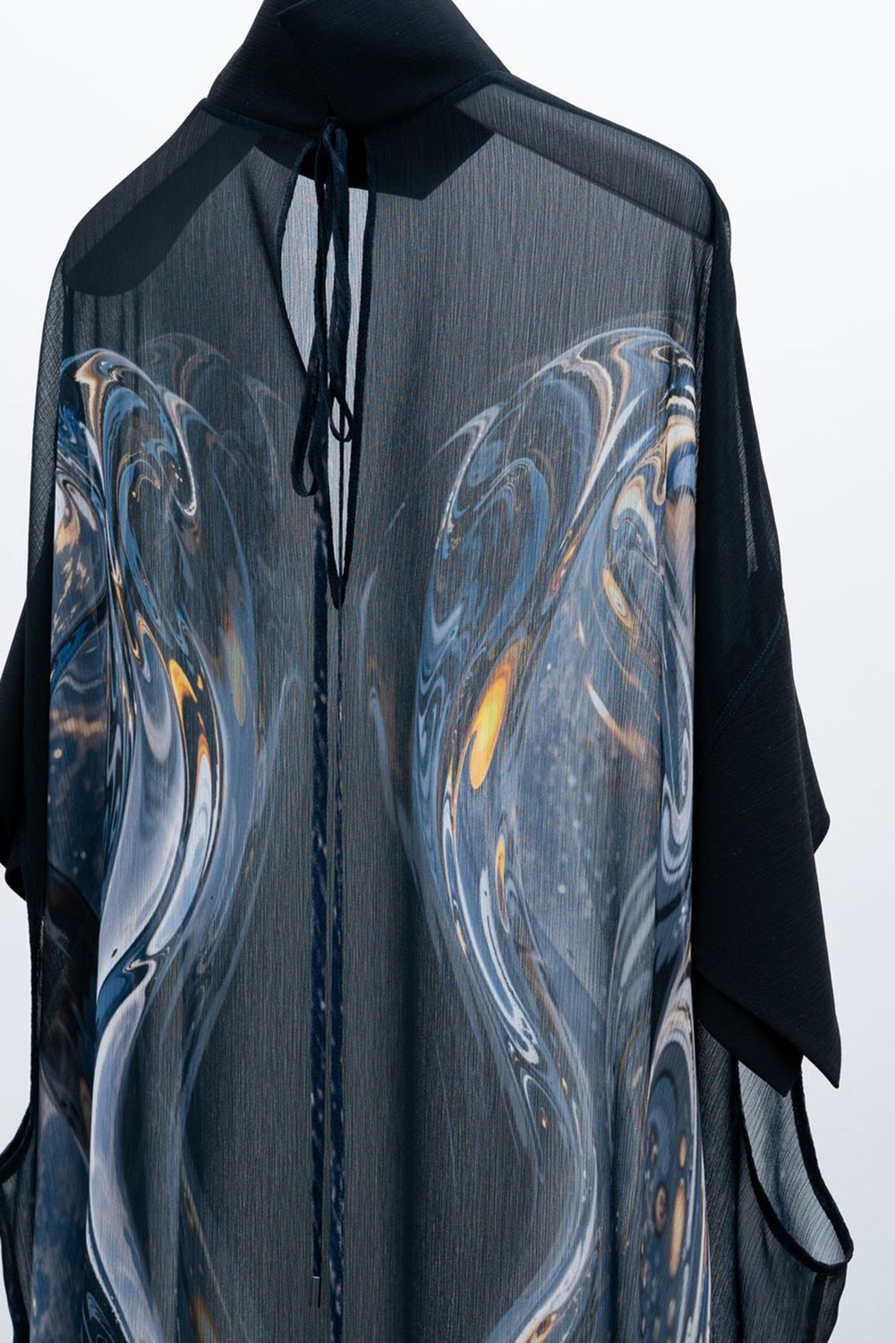 【25AW】Phenomenal Sheer Robe [black] - フェノメナルシアーローブ [ブラック] / FW25RO01
