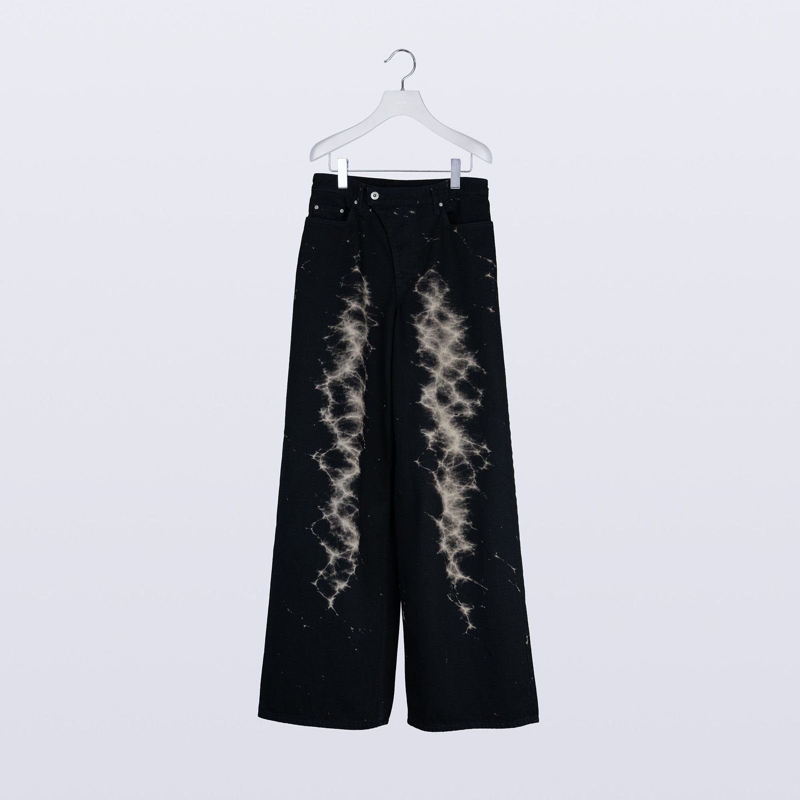 Caustics Bleach Denim [black]