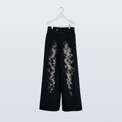 Caustics Bleach Denim [black]