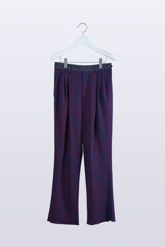 【24SS】Moc Trousers Poil [burgundy] - モックトラウザーズポワル [バーガンディー] / SS24BT03