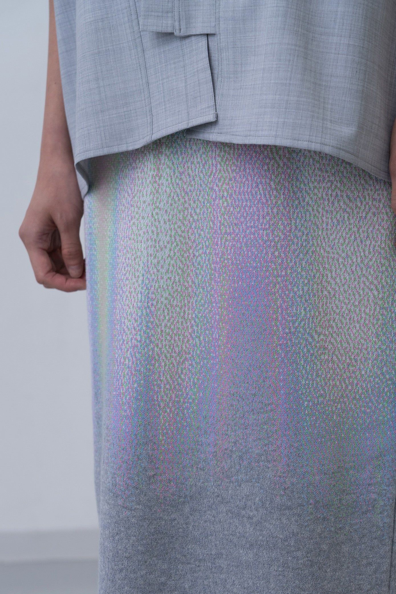 Phos Knit Skirt [grey]