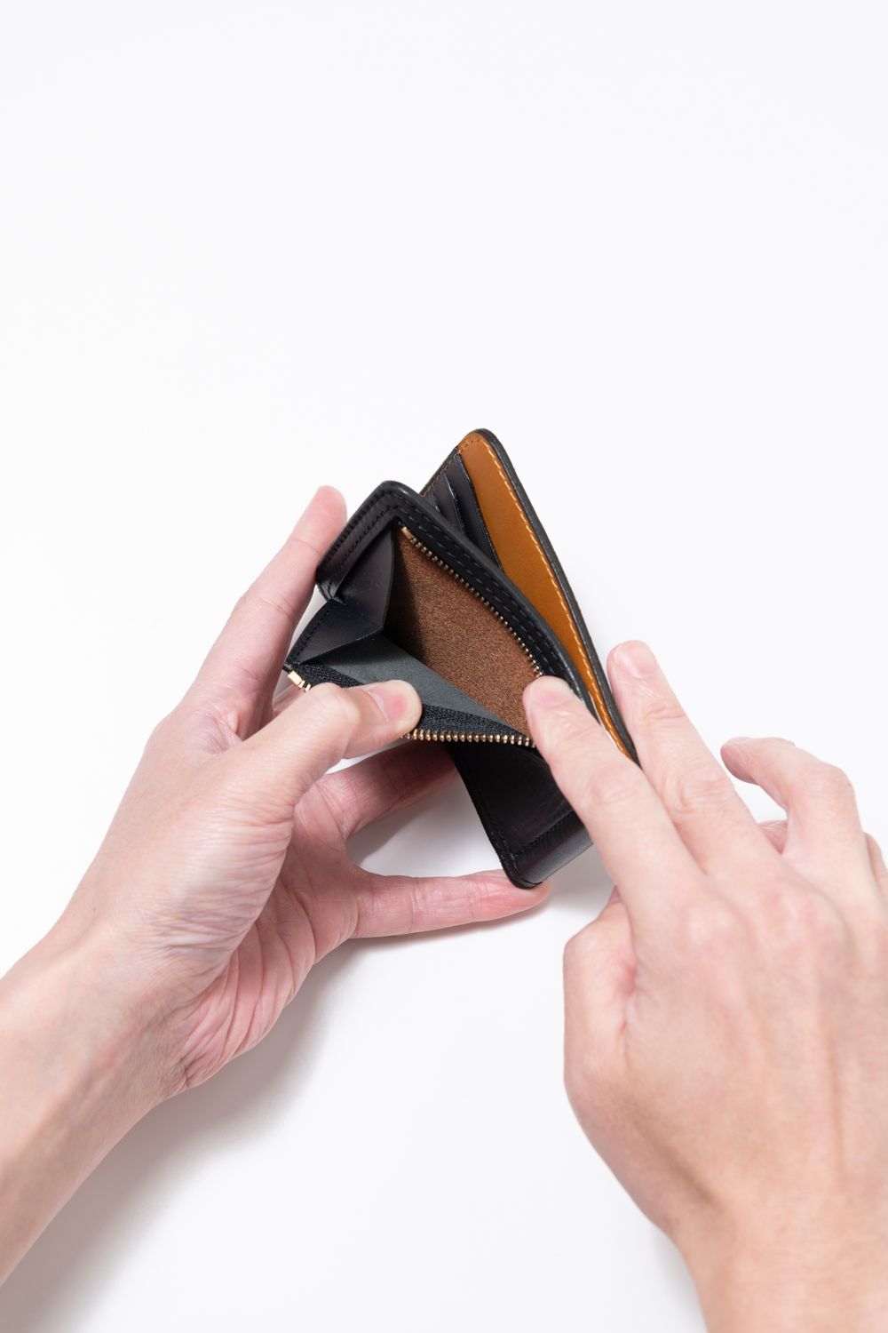 【25SS予約商品】LEATHER VOYAGE MONEY CLIP [NERO] | マネークリップ / ブラック