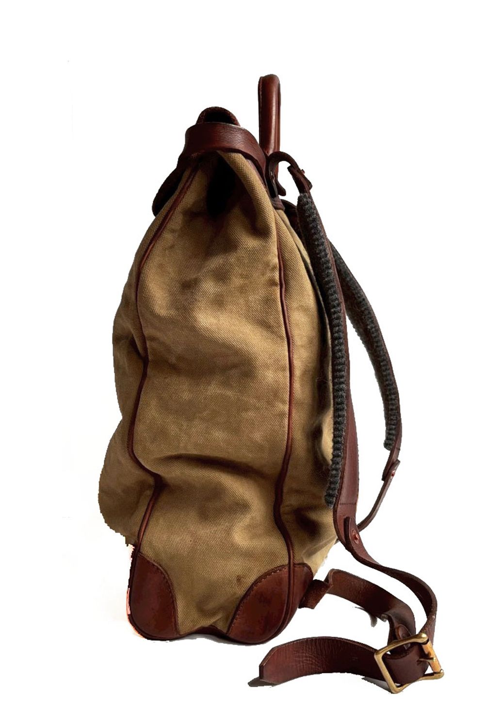 【26AW / 予約受付中】CANVAS×LEATHER VOYAGE RUCKSACK｜キャンバス×レザーリュックサック / 4色展開