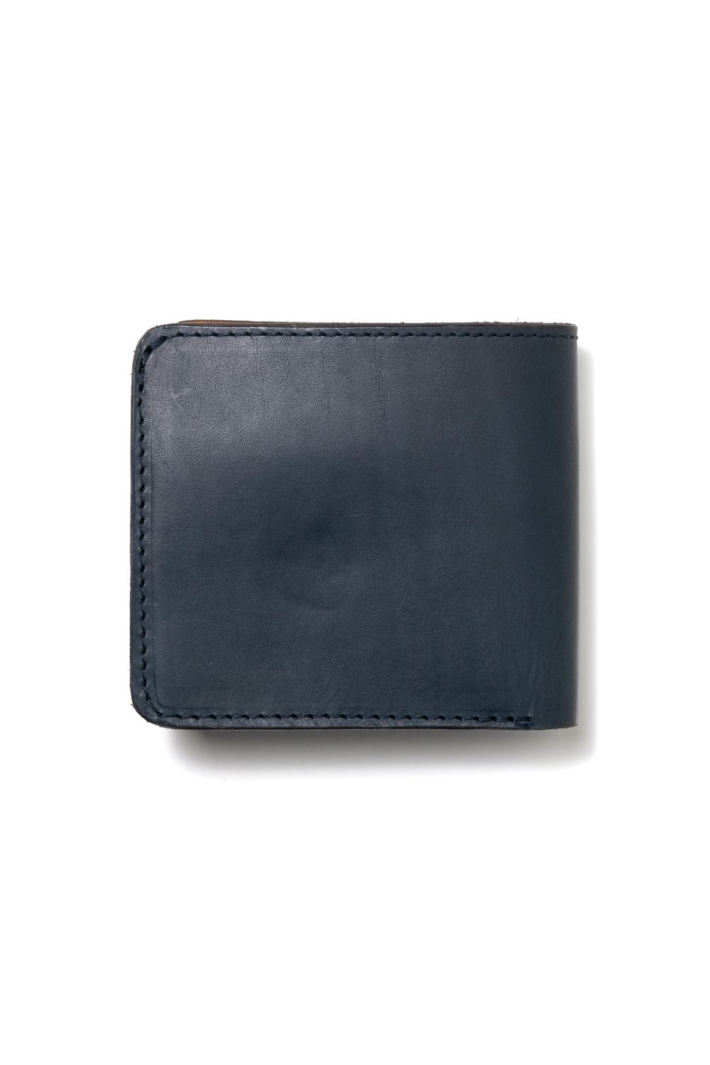 【ラスト1点】LEATHER VOYAGE SHORT WALLET [NAVY] | ショートウォレット (二つ折り) / ネイビー