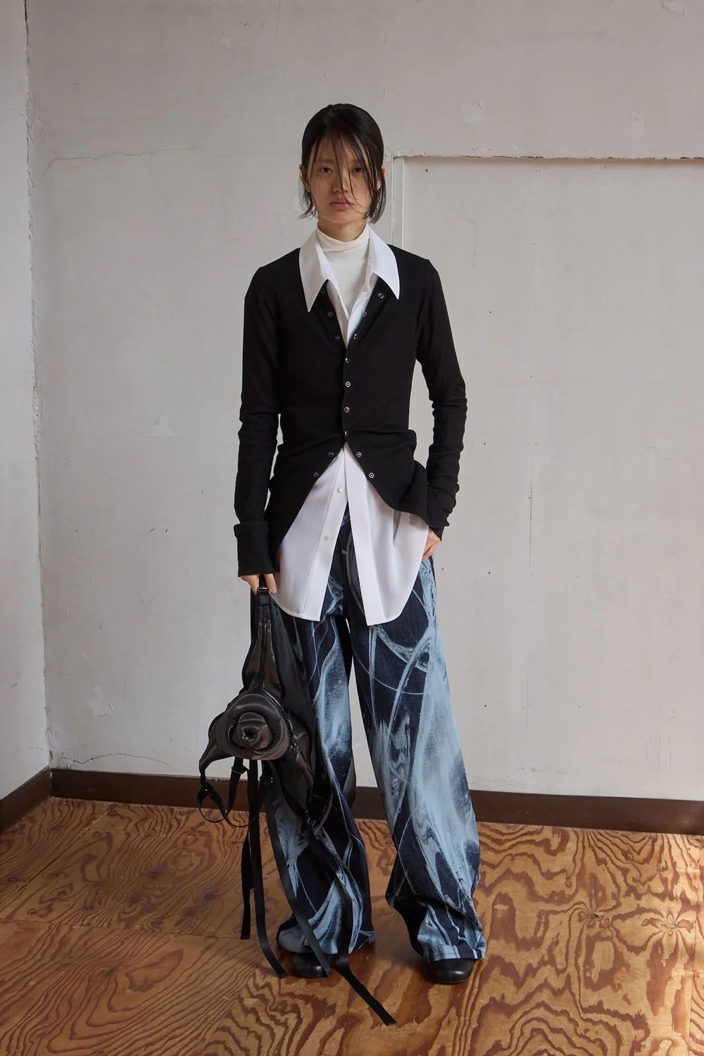 【26AW / 予約受付中】Sphere Bleach Denim [navy]  - スフィアブリーチデニム [ネイビー] / FW26BT06