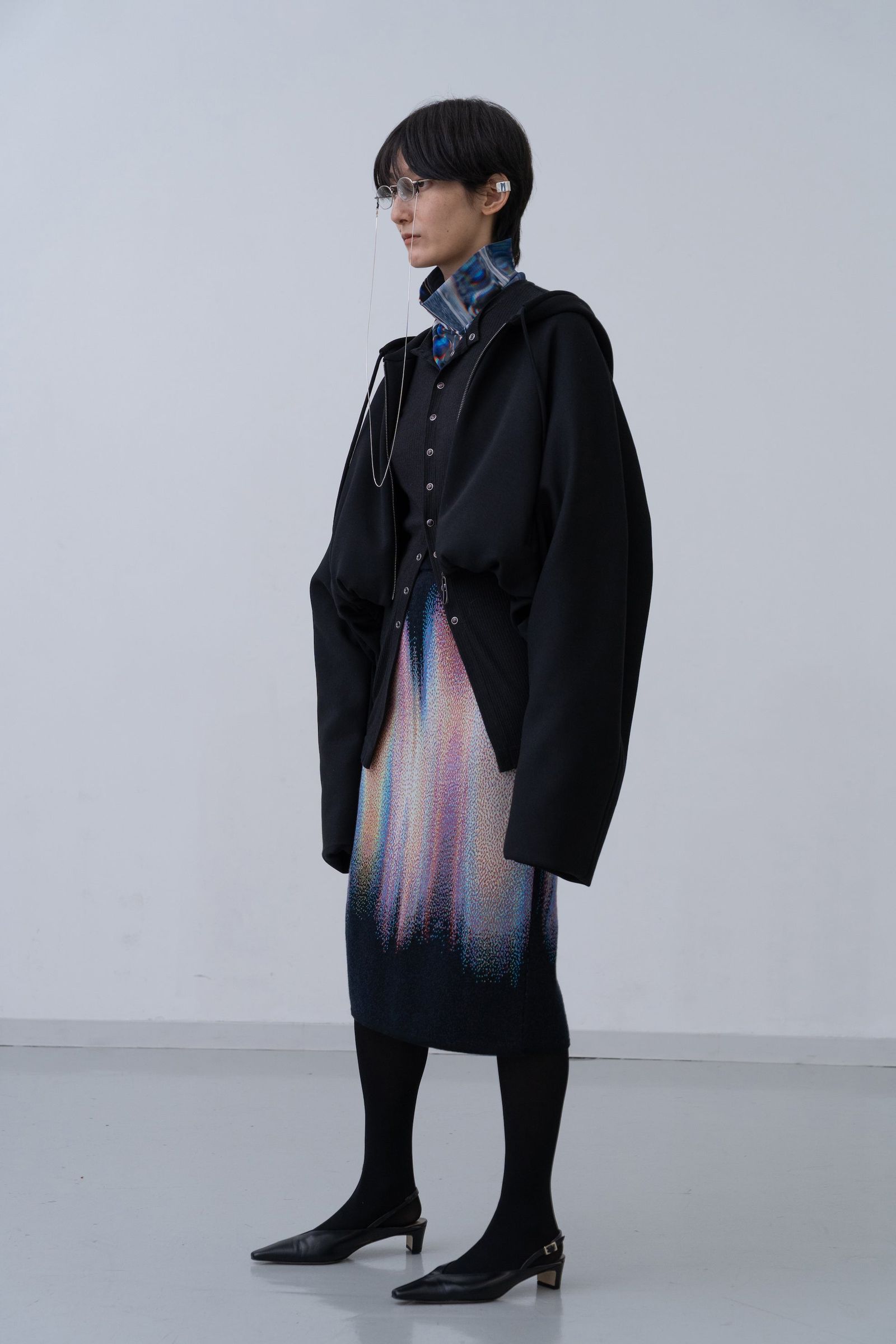 Phos Knit Skirt [black]