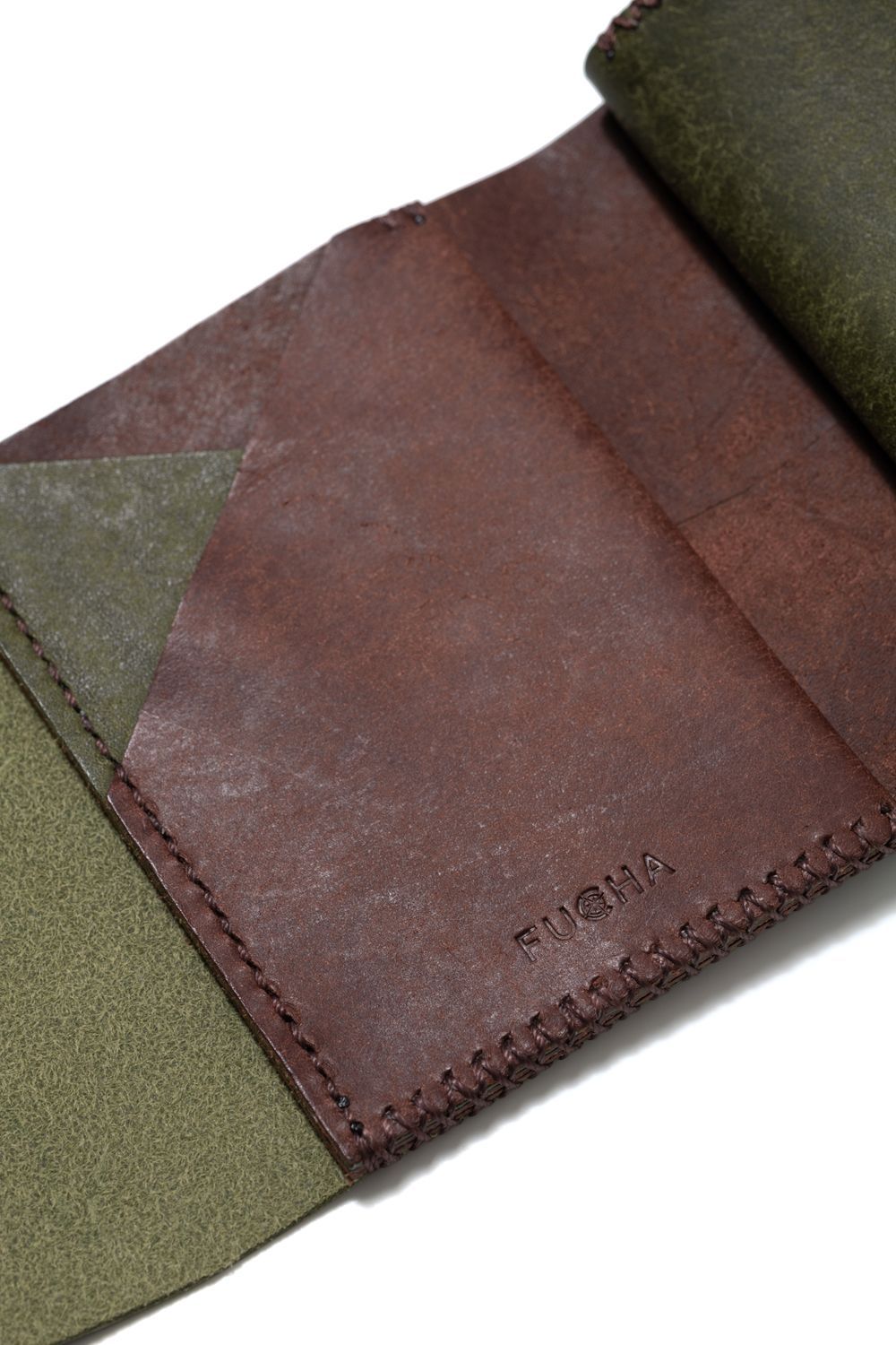 二つ折り財布 [オリーブ] / Short Wallet [OLIVE]