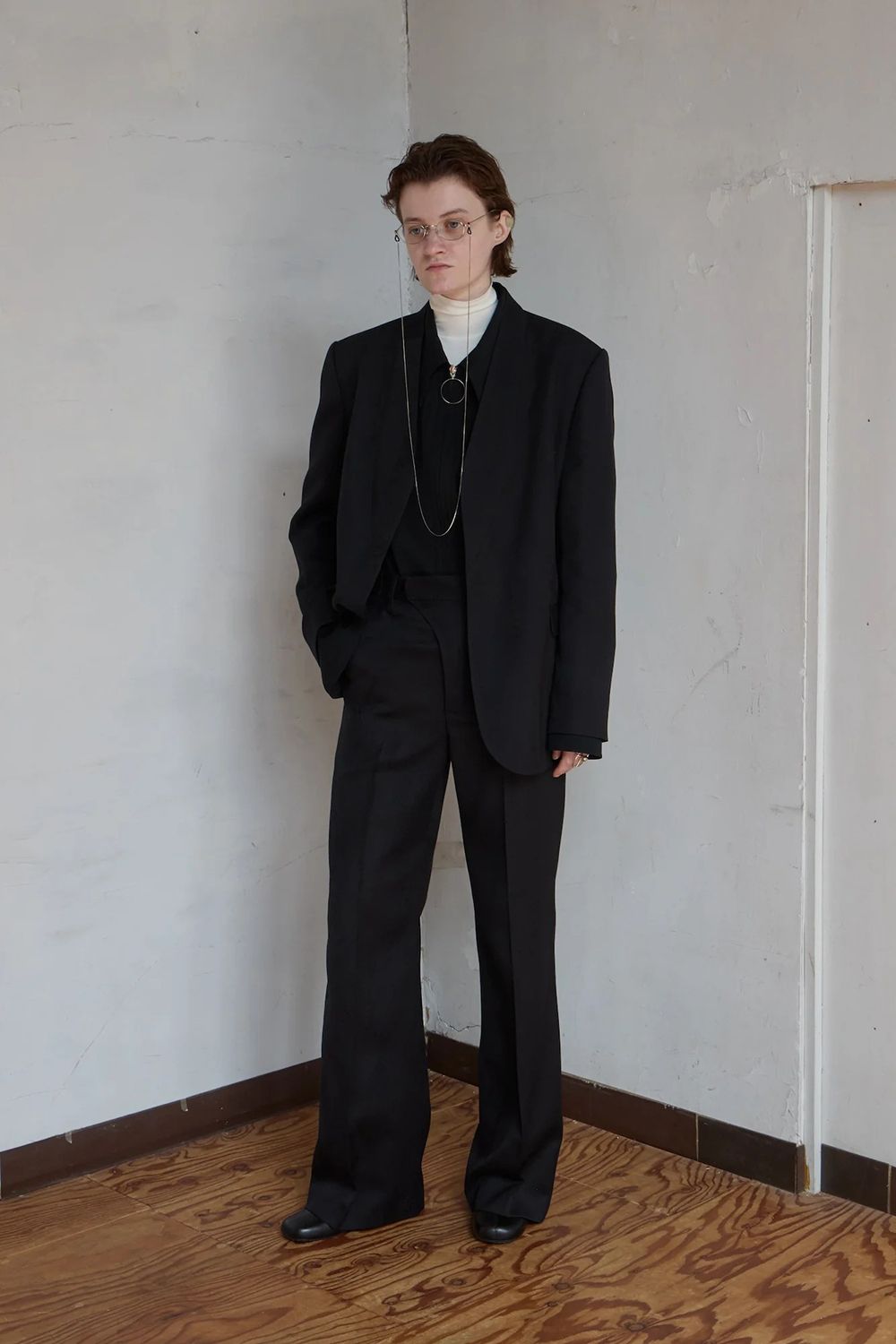 【26AW / 予約受付中】O Blouse [black] - オーブラウス [ブラック] / FW26SH02