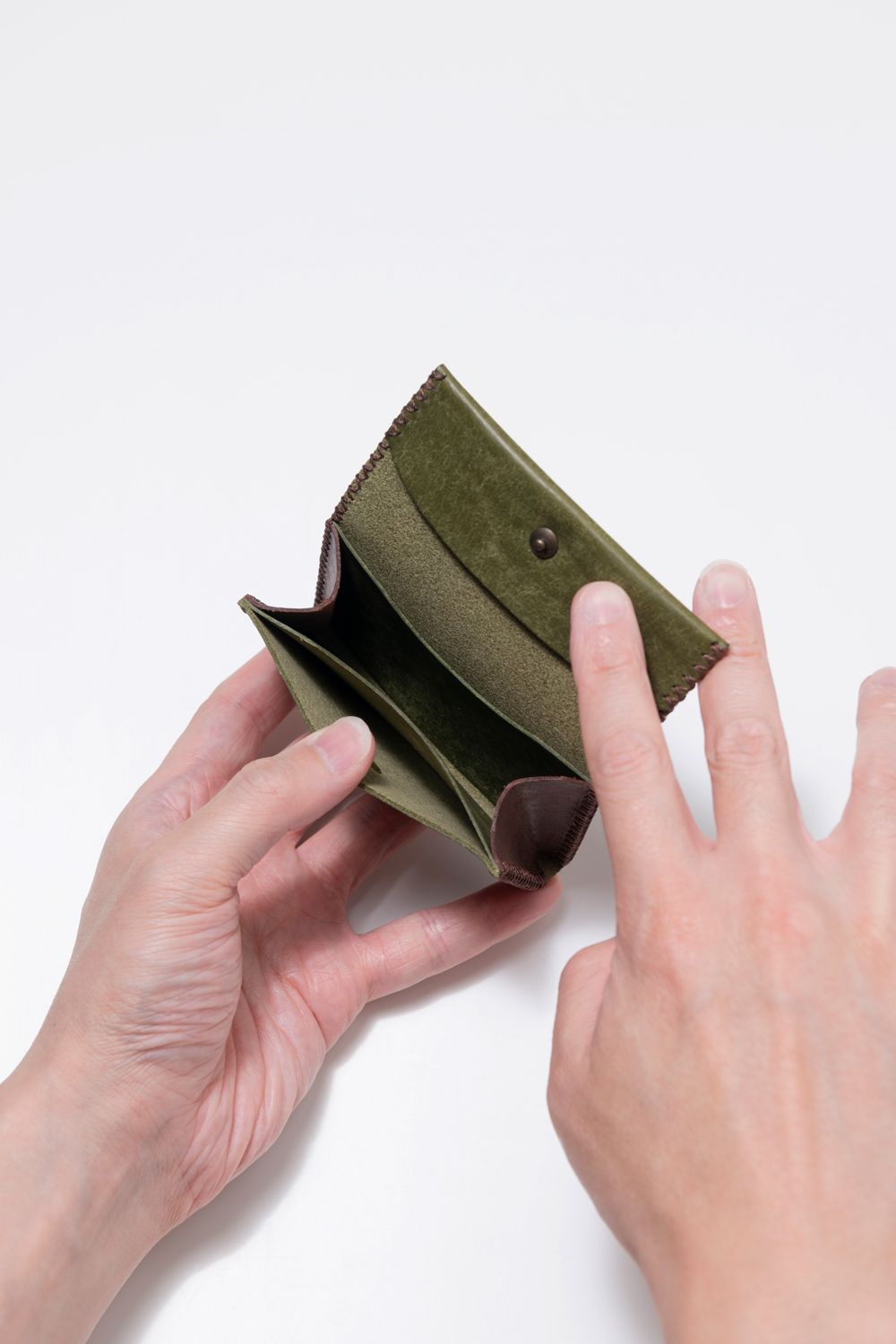 コンパクト財布 [オリーブ] / Compact Wallet [OLIVE]