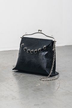 【ラスト1点】シャトレーヌ (ハンド) バッグ [ブラック] / w25-08-bk