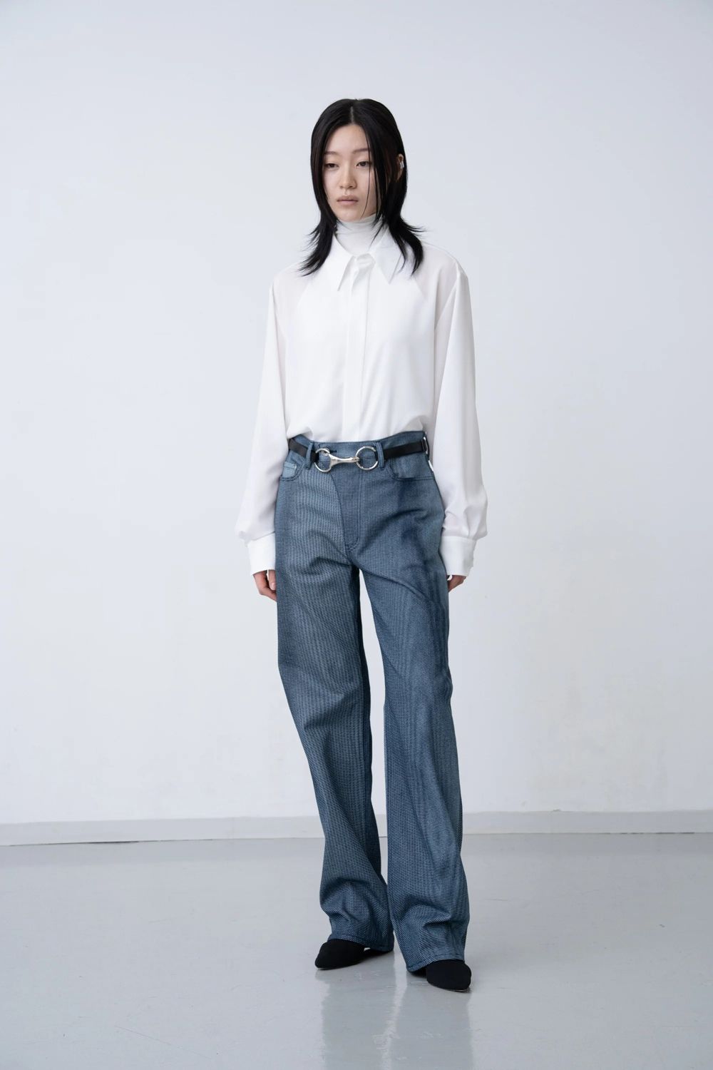 【26AW / 予約受付中】Orbital Belt LT [bkack] - オービタルベルト レザー [ブラック] / FW26AC03