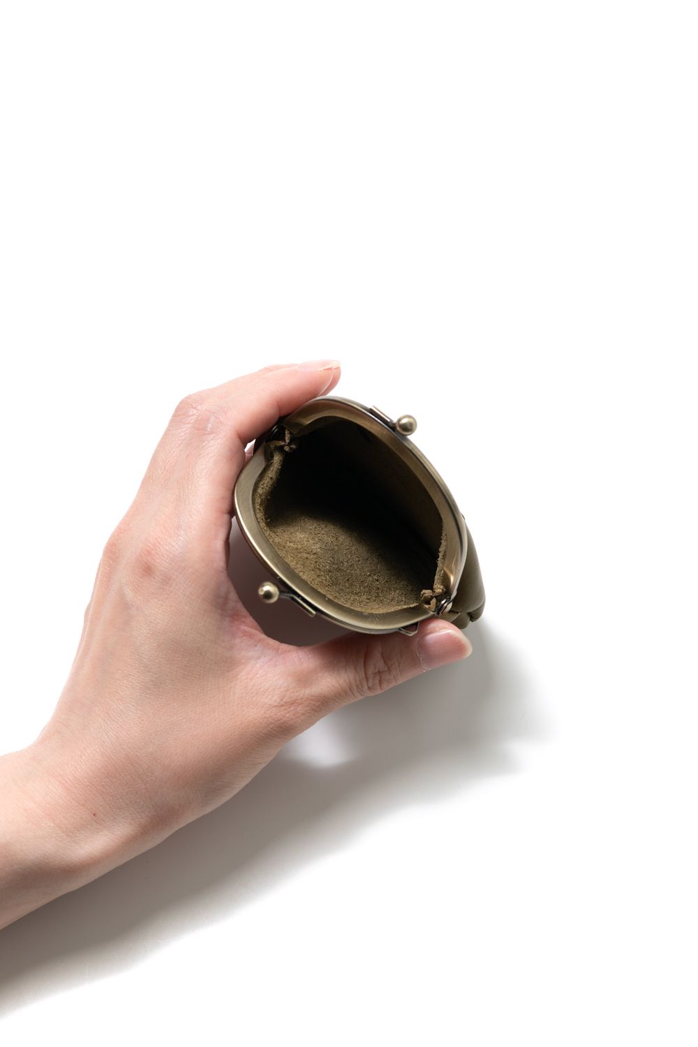 【ラスト1点 / 26SS】LEATHER VOYAGE MINI COIN PURSE [OLIVE]｜レザーミニコインケース / オリーブ