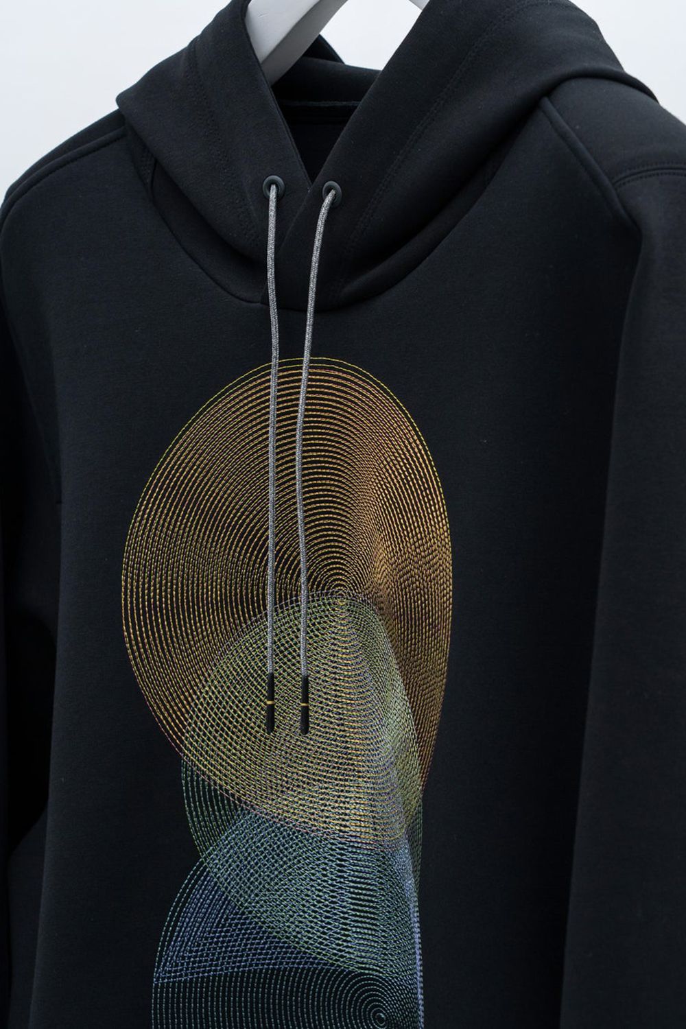【25AW】Echo Embroidery Hoodie [black] - エコーエンブロイダリーフーディ [ブラック] / FW25HO02
