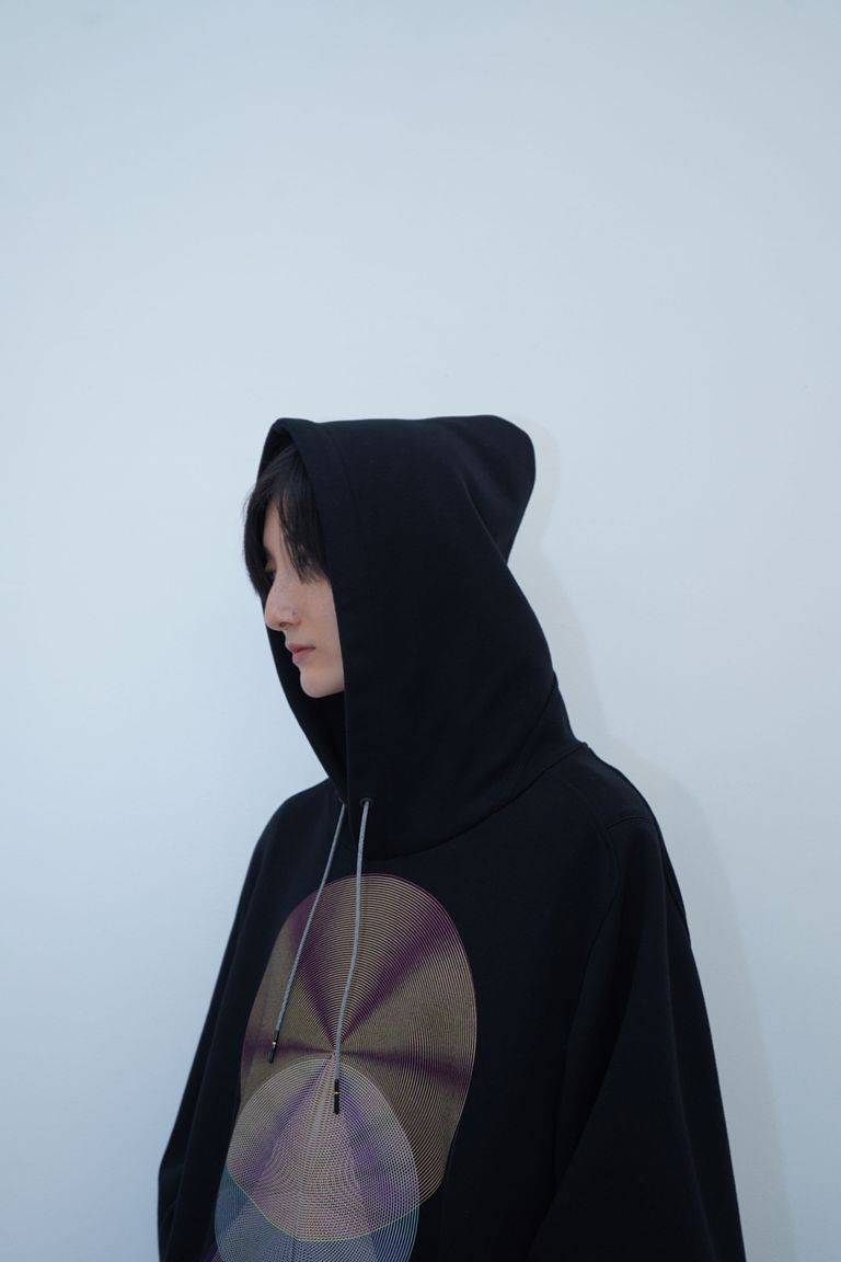 HATRA - 【23SS】Echokeep Hoodie [BLACK] - エコーキープパーカー 