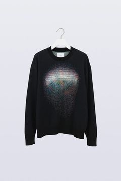 【26AW / 予約受付中】Photon Knit Sweater [black] - フォトンニットセーター [ブラック] / FW26KN01