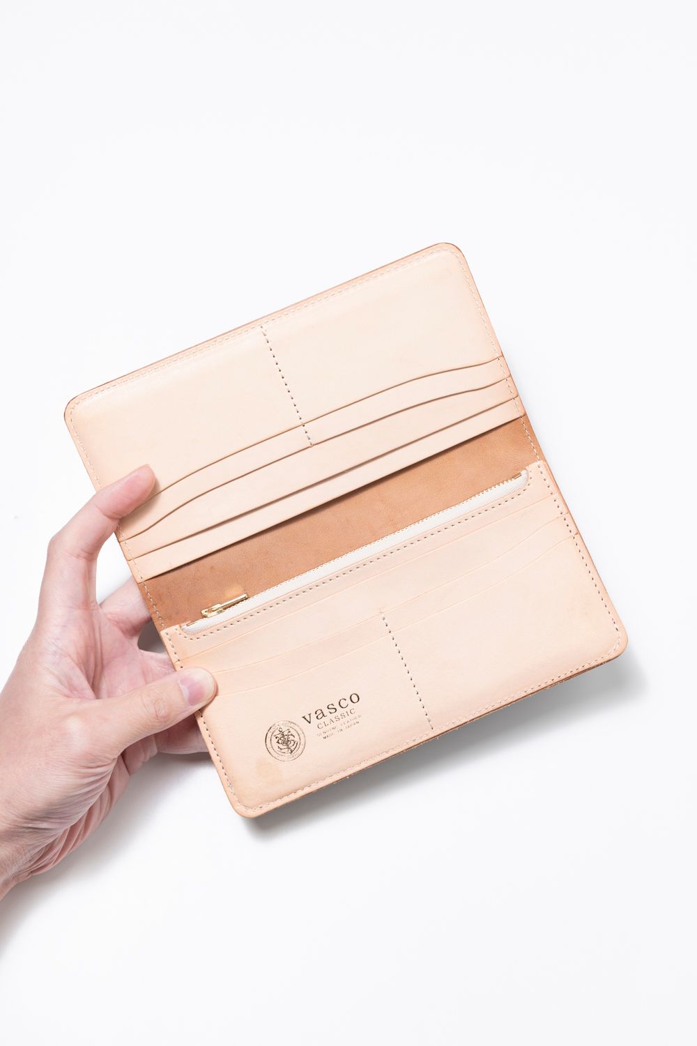 【25SS予約商品】シェルコードバンロングウォレット [No.8] / LEATHER GARRISON LONG WALLET [No.8]