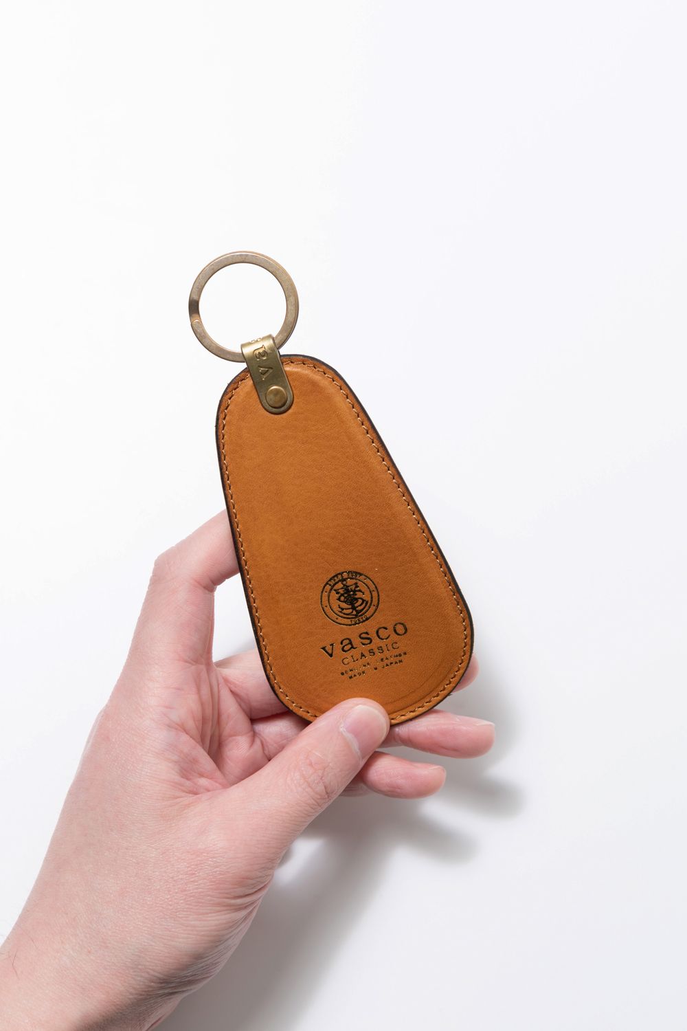 LEATHER VOYAGE SHOE HORN [MEAL] | シューホーン / キャメル