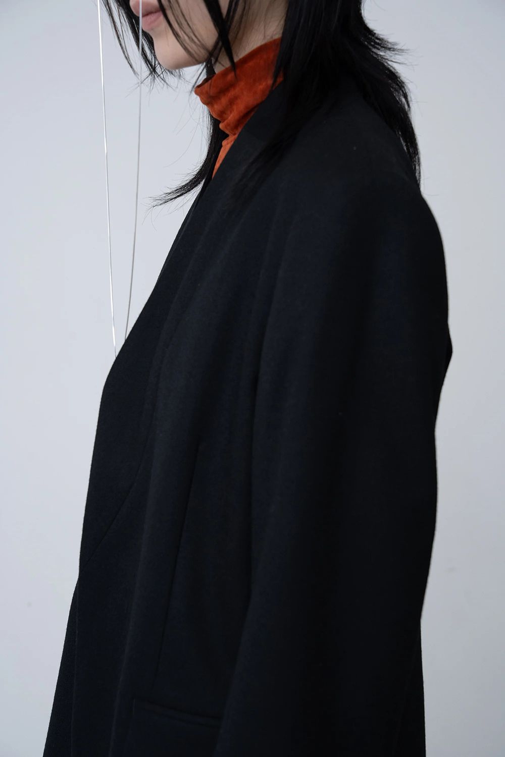 【26AW / 予約受付中】Alias Jacket [black] - エイリアスジャケット [ブラック] / FW26OU01