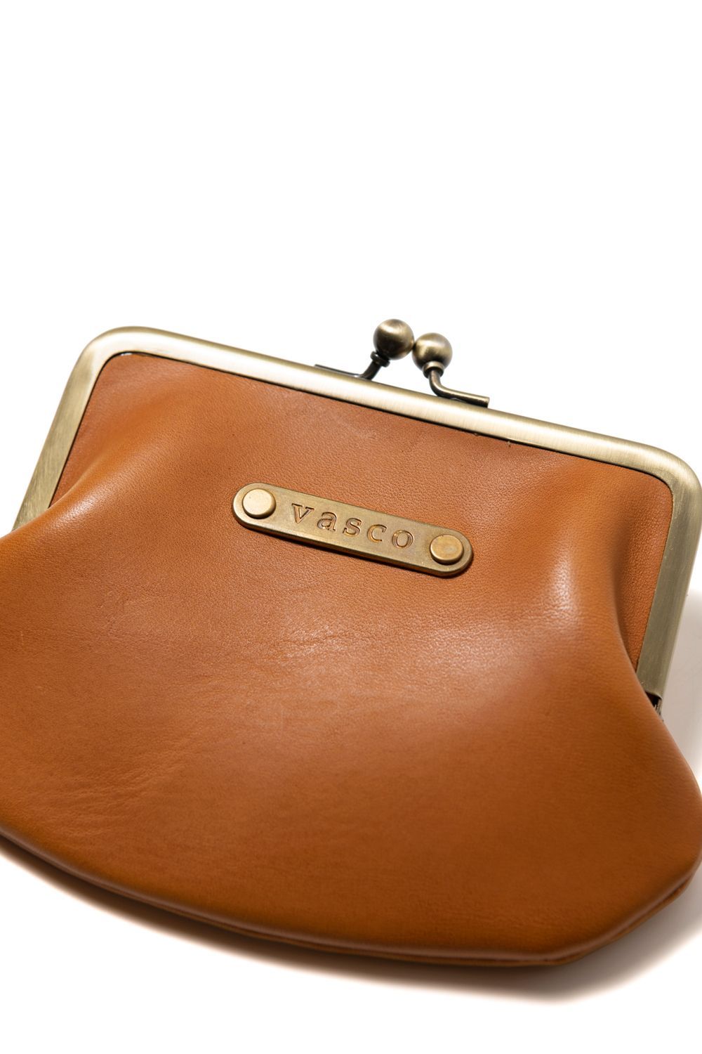 【25SS予約受付中｜12/17まで】LEATHER VOYAGE COIN PURSE [MEAL] | コインパース (がま口) / キャメル