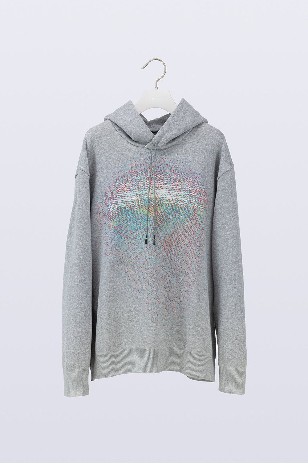 【26AW / 予約受付中】Photon Knit Hoodie [grey] - フォトンニットフーディ [グレー] / FW26KN02
