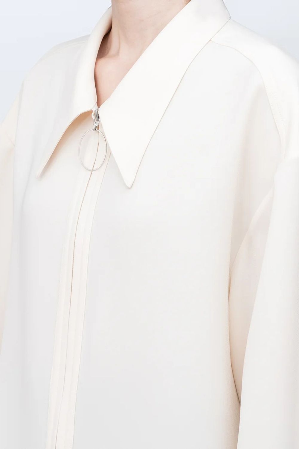 【アーカイブ展 / 1.18まで】O Blouse [ecru] - Oブラウス [エクリュ] / FW25SH02