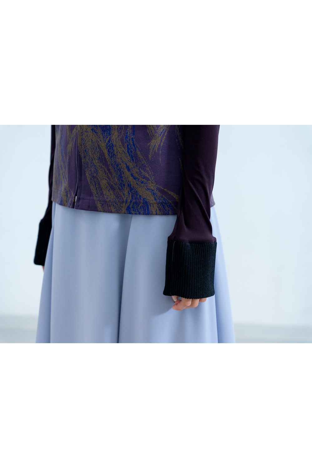 【ラスト1点 / 25SS】Aero Cardigan [violet] - エアロカーディガン [ヴァイオレット] / SS25TO08