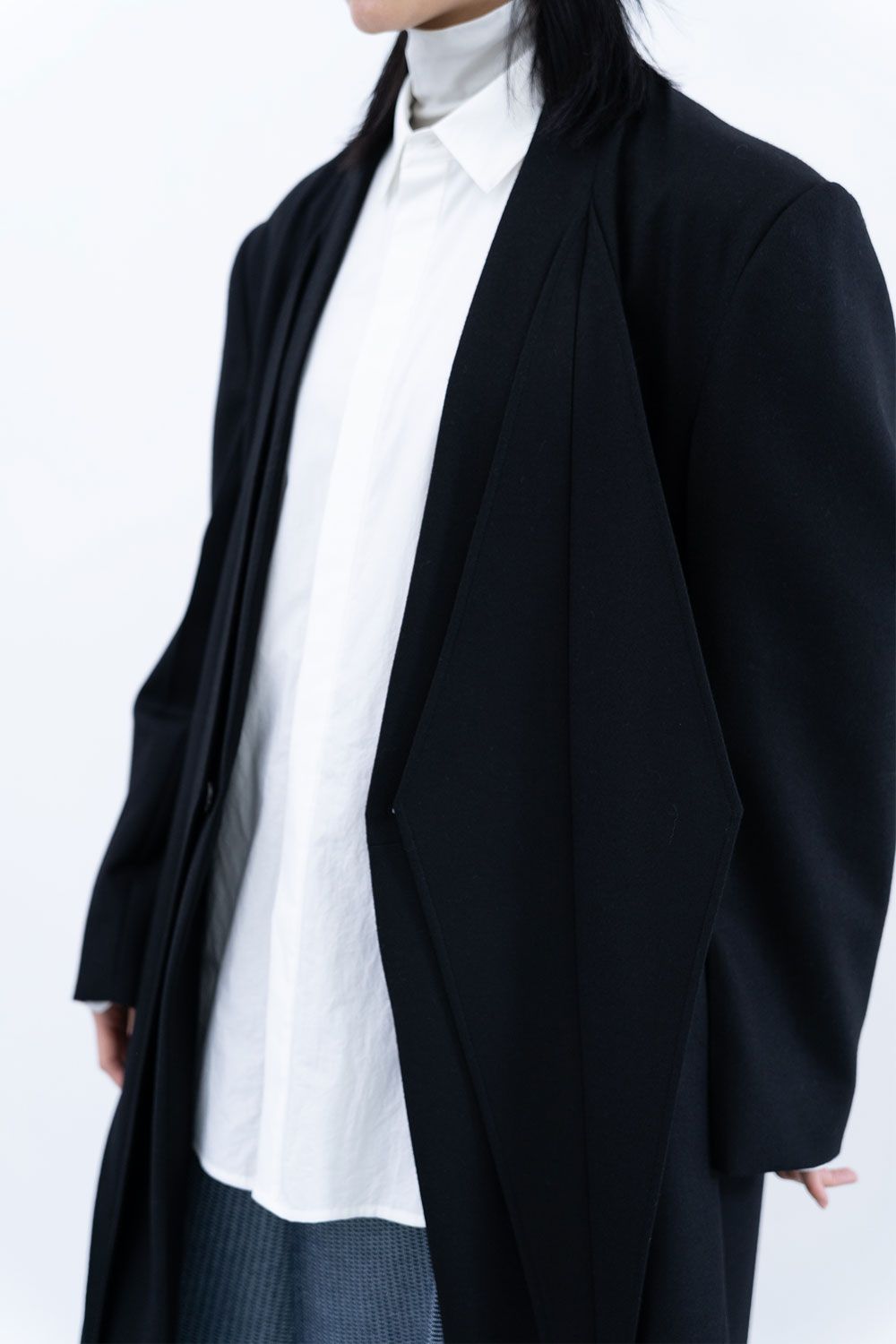 【24AW】Dia Coat [black] - ディアコート [ブラック] / AW24OU01