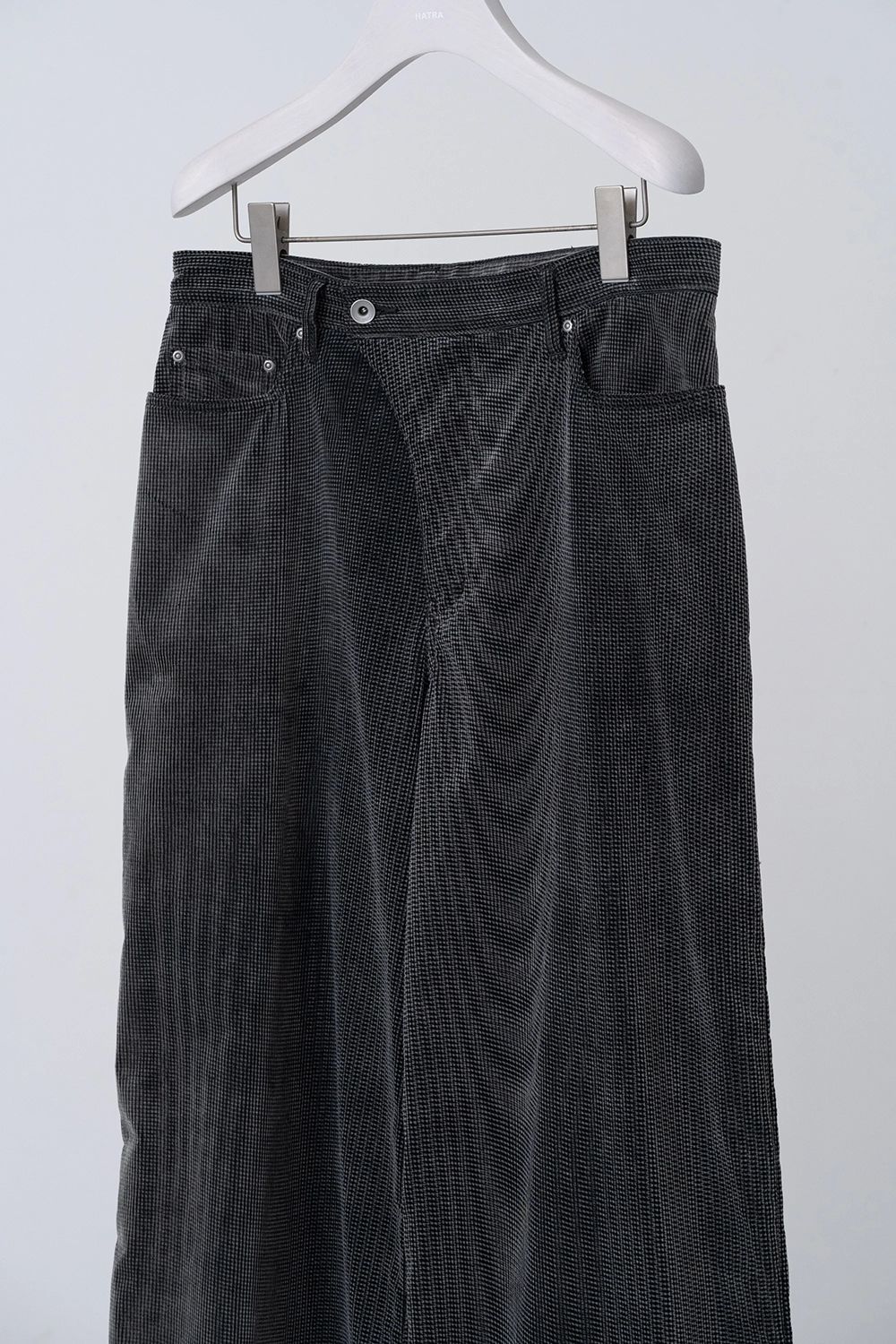 【26AW / 予約受付中】Mirage Corduroy Denim [steal-grey]  - ミラージュコーデュロイデニム [スチールグレー] / FW26BT03
