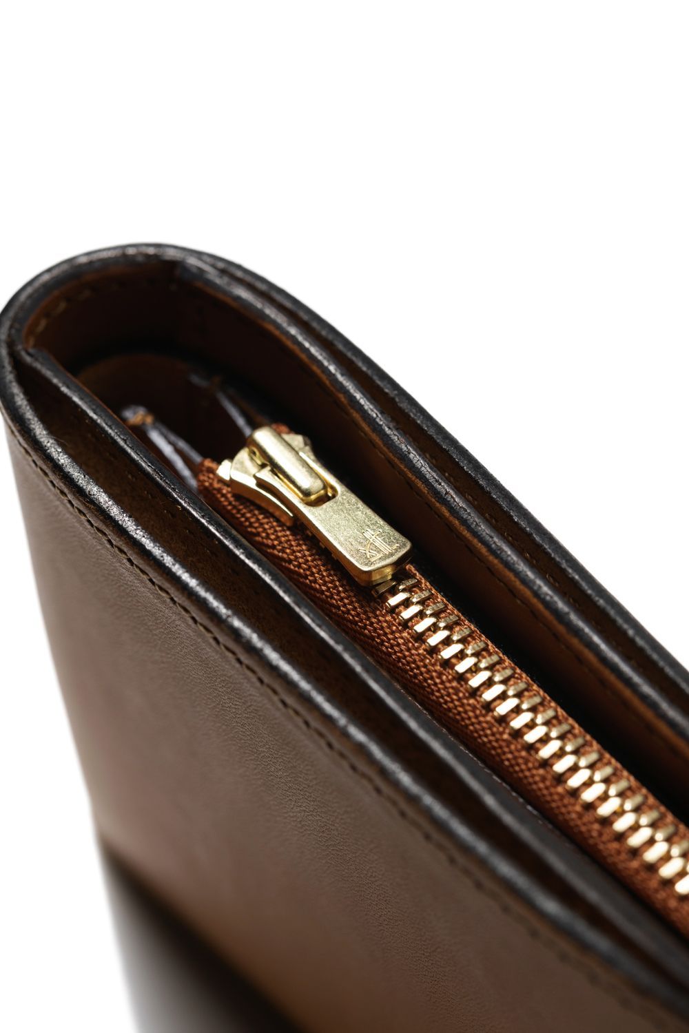 【25SS予約商品】レザーネイバルミドルウォレット [キャメル] / LEATHER NAVAL MIDDLE WALLET [MEAL]