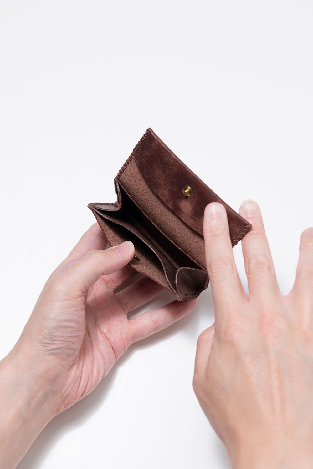 コンパクト財布 [ブラウン] / Compact Wallet [BROWN]