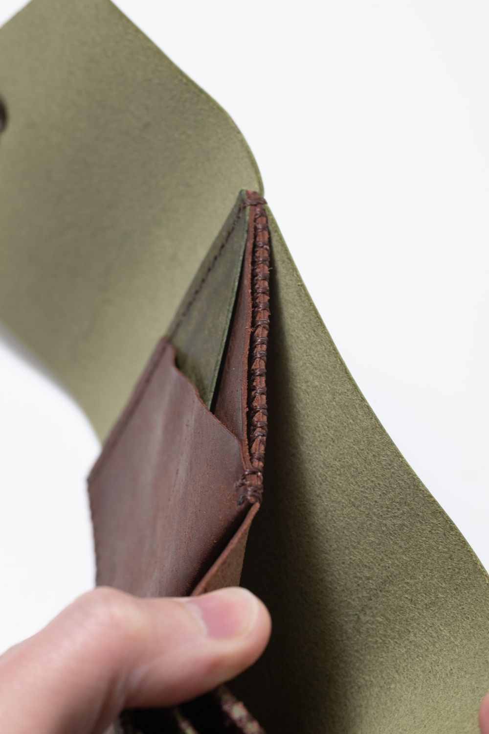 二つ折り財布 [オリーブ] / Short Wallet [OLIVE]