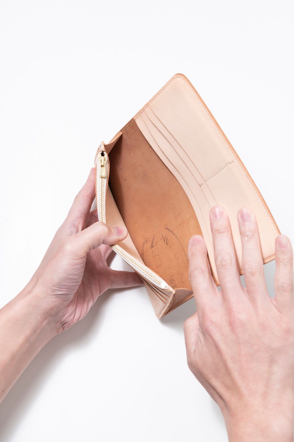 【25SS予約商品】シェルコードバンロングウォレット [No.8] / LEATHER GARRISON LONG WALLET [No.8]