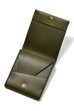 LERAY BF - Short wallet [OLIVE] / ルレイビーエフ - 二つ折り財布 [オリーブ]
